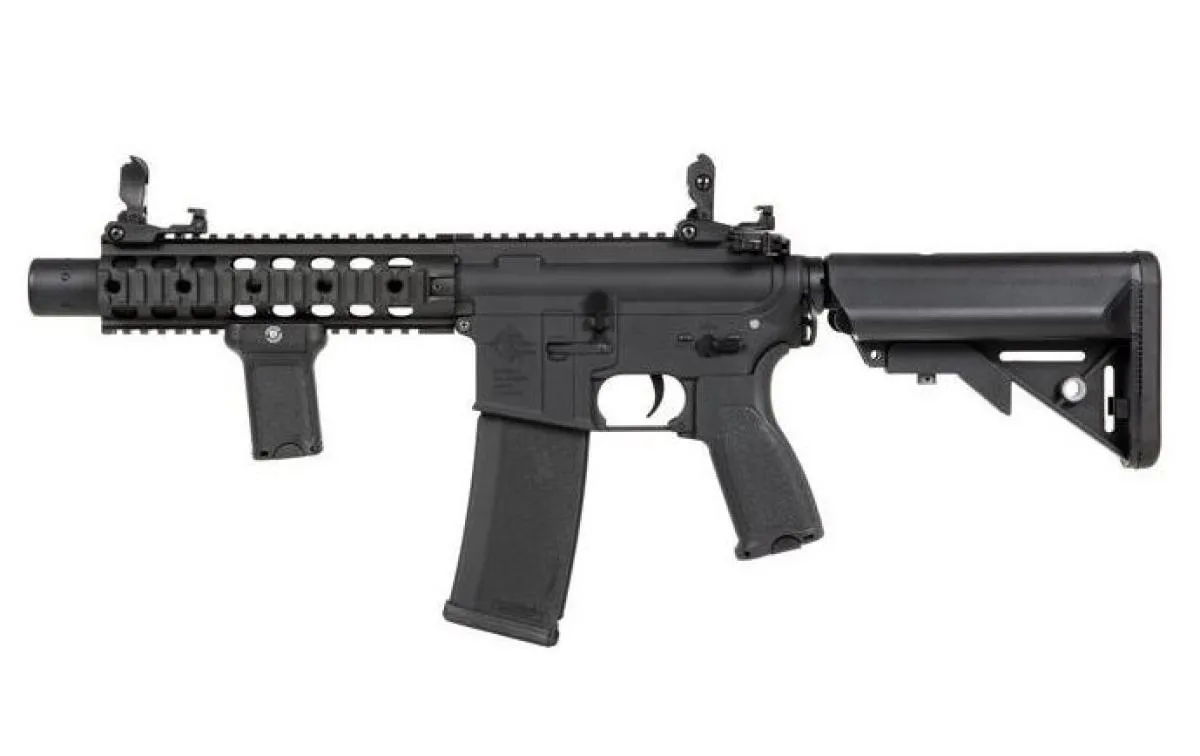 Specna Arms RRA SA-E05 EDGE Carbine mit ASR Mosfet Black AEG 0,5 Joule